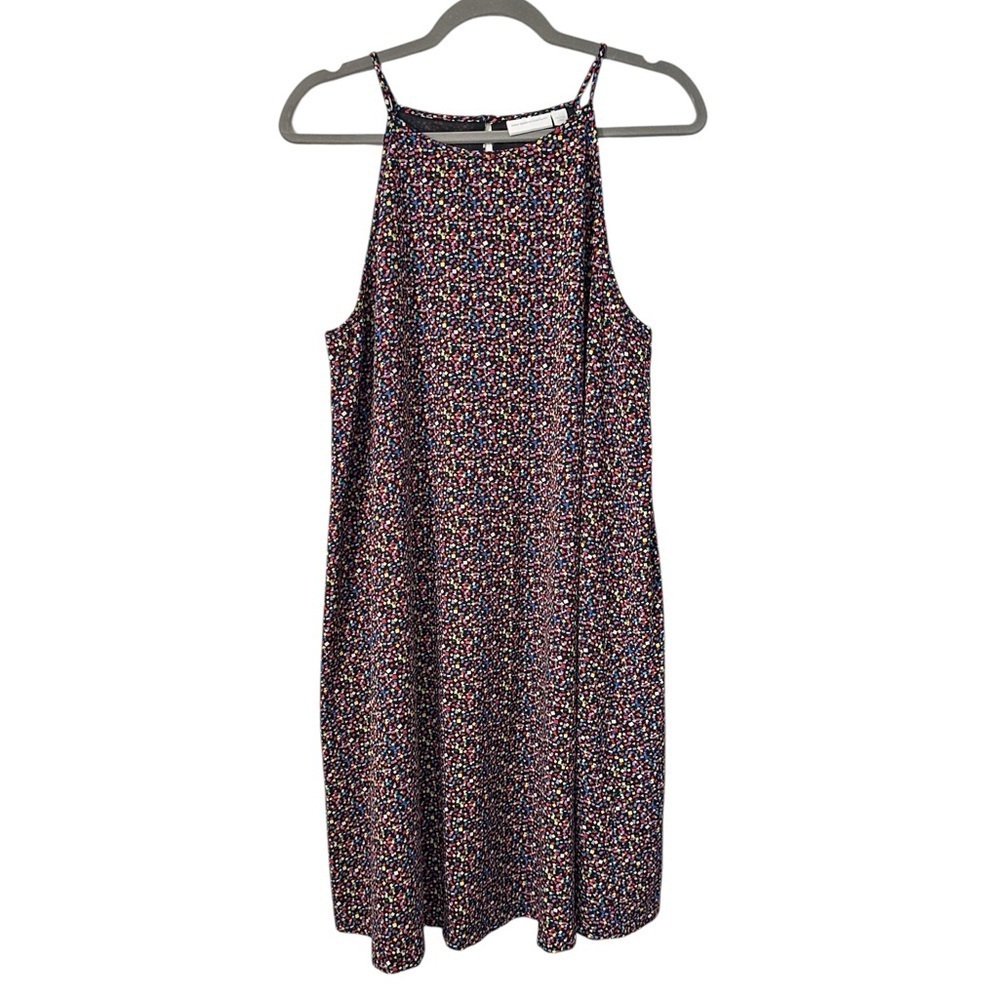 New York & Company Geometric A-Line Swing Dress